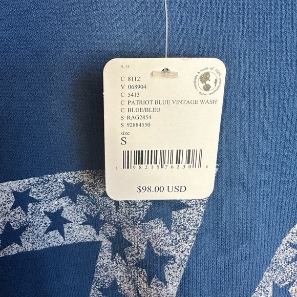 Free People NWT Women’s 76 Ringer Tee Size S - Picture 5 of 5